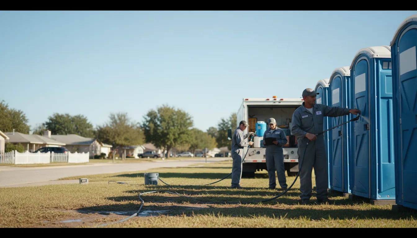 Long-Term Portable Toilet Rental in Lakin, KS near me